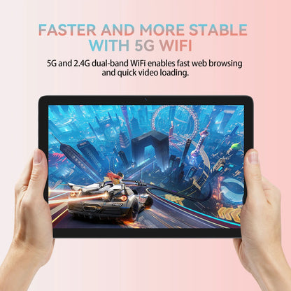 Tablet 10 Inch Android 13.0 Tablet 4G Cellular Tablet PC 2024 Latest Update 4G Phone Tablet 64GB + 4GB Storage Octa-Core Processor,Dual SIM Card Slot,Gps,Wifi,Bluetooth,1080P HD (Gray) Laptop Tablet